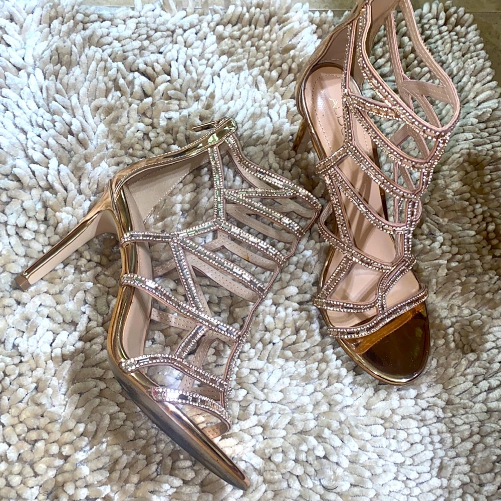 ALDO Norta Bling Heels SIZE 8.5